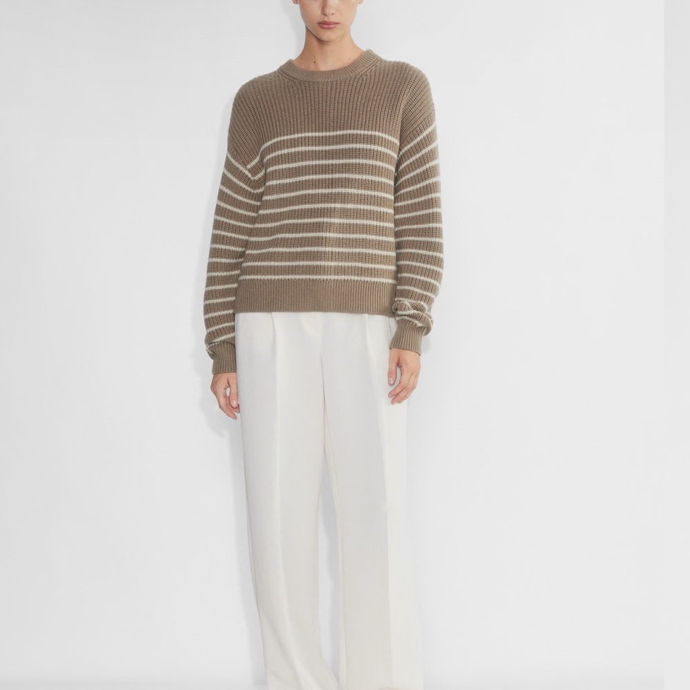 Striped Brown Sweater